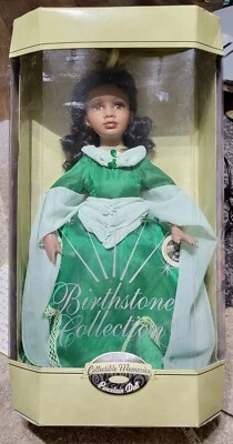 Vintage Collectible Memories Genuine Porcelain African AmericanDoll By Kmart New - Image 1 of 4