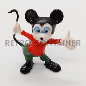 Vintage Rubber Toys - Walt Disney HEIMO Germany - Mickey Mouse Bullyland Bully - Picture 1 of 1
