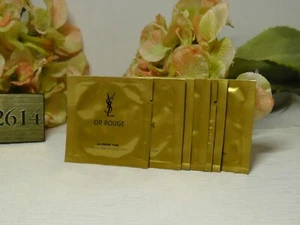 lot of 7: YVES SAINT LAURENT OR ROUGH LA CREME FINE Cream 0.03oz / 1ml Each - Picture 1 of 5