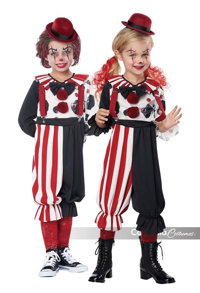Kreepy Klown Kid Evil Clown Toddler Halloween Costume