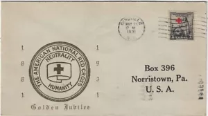 FDC # 702-10 -- Red Cross -- Egolf --- 1931 - Picture 1 of 2