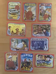 10 Cards - “Red Rider” 1993 Riders of the Silver Screen - series 1 - 241-250 - 6 - Picture 1 of 7