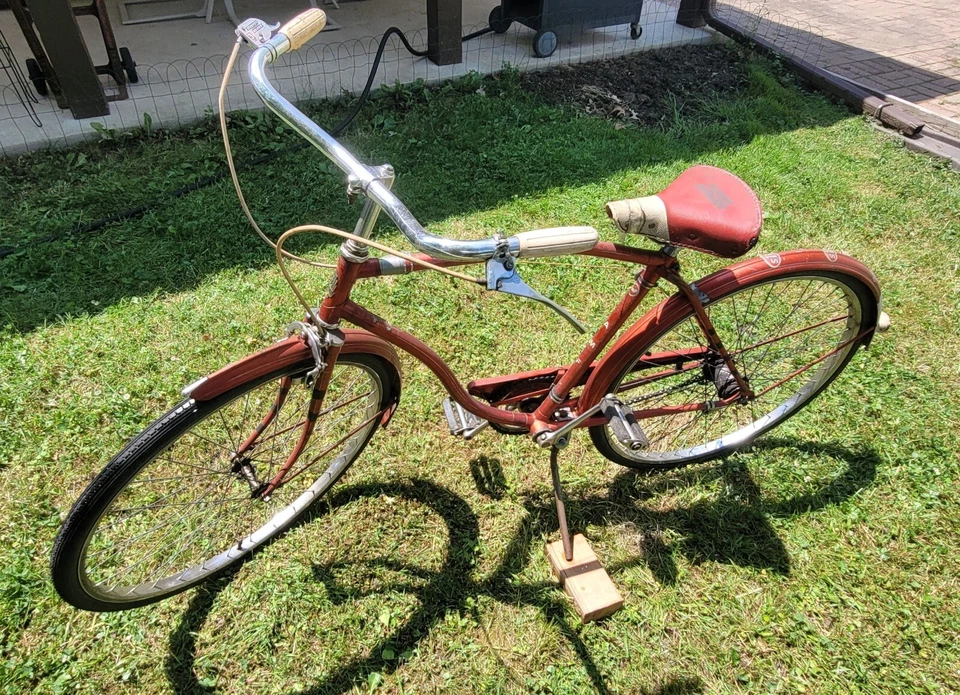 Bicicleta masculina vintage Hercules, feita na Inglaterra - Imagem 1 de 4