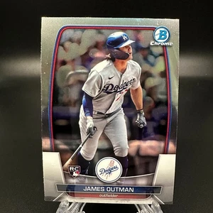 2023 Bowman Chrome James Outman Rookie #68 LA Dodgers - Bild 1 von 2