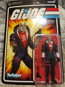 Super7 - G.I. Joe - ReAction Figures Wv8 - Red Jackal (Vac Metal) [New Toy] Ac - Picture 1 of 3