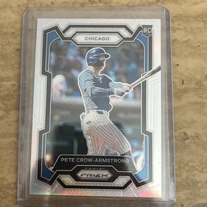 Pete Crow-Armstrong - 2024 Panini Prizm Rookie #203 Silver Prizm - Chicago Cubs - Picture 1 of 2
