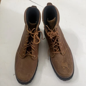 Timberland Attleboro Trigo Marrón Grano Completo Cuero Encaje Botas 6" Para Hombres Talla 8.5 - Imagen 1 de 7