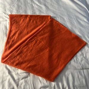 JCP Kaschmir orange Schal 14 x 76" Winter Herbst Kürbis - Bild 1 von 9