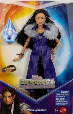 В РУКЕ кукла Disney Zombies 4 Dawn Of The Vampires WILLA LYKENSEN ОБОРОТЕНЬ - Изображение 1 из 2