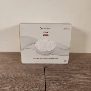 X-Sense Wireless Interconnected Smoke Detector Fire Alarm SD19-W, 3-Pack - Picture 1 of 2