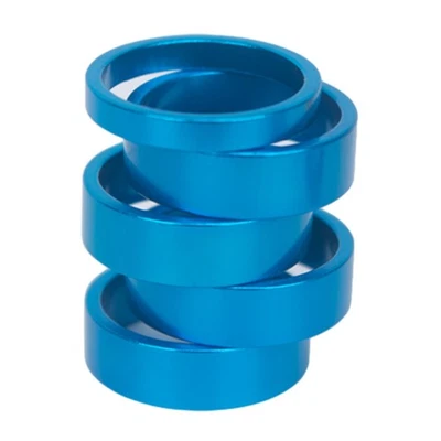 Mejora el rendimiento de la bicicleta con espaciadores de horquilla de aleación de aluminio tamaños de 5 mm/10 mm Foto 1 de 4