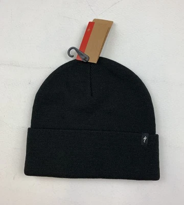 Gorro tejido acanalado con logotipo S especializado - OSFA - negro - nuevo Foto 1 de 3