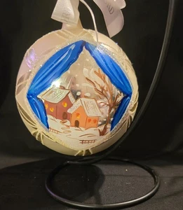 Waterford Holiday Heirloom “Winter Wonderland Ball” Christmas Ornament W/O BOX - Picture 1 of 4