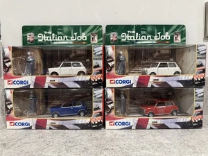 Corgi - The Italian Job Bundle (x4) - Mini w/Figures - 04441 - 1:43 - Mint/New - Picture 1 of 10
