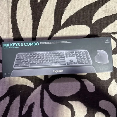 Logitech Mx Keys S Combo - Performance Wireless Keyboard And Mouse With Palm - Image 1 of 4