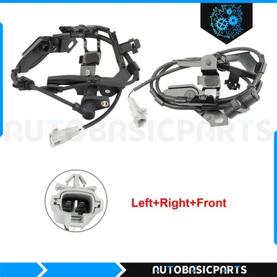 Sensor de velocidad de rueda ABS delantero izquierdo derecho para Toyota Tacoma 1998-2000 2 piezas Foto 1 de 4