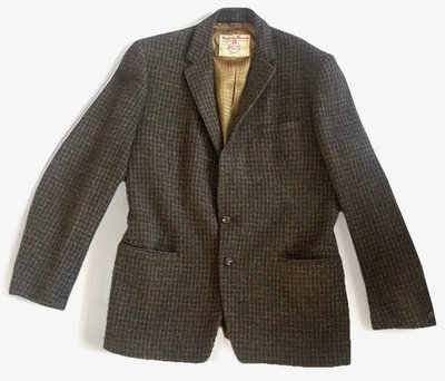 Vtg John Collier Harris Tweed Multicolor Jacket 40 Chest Scottish Wool Milium - Image 1 of 4
