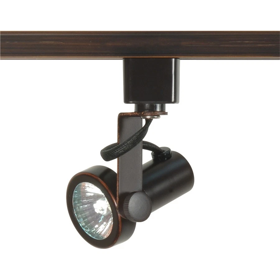 Nuvo Lighting 1 luz MR16 anel cardan cabeça de pista, bronze Russet - TH352 - Imagem 1 de 1
