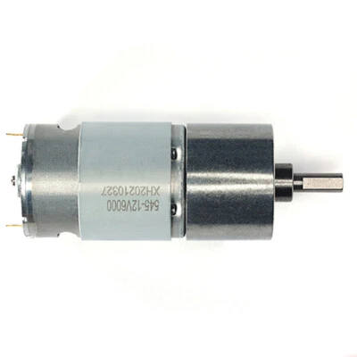12V 24V DC Gear Motors JGB37-545 Large Torque Speed Reduction Motor 8RPM~1000RPM - Image 1 of 4