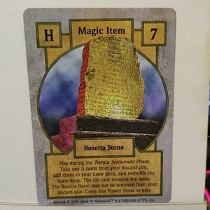 ROSETTA STONE -- DRIFTER`S NEXUS -- GUARDIANS CCG -- RARE NM - Picture 1 of 1
