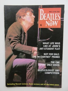 THE BEATLES NOW FAN CLUB MAGAZINE ISSUE 6 1983 - Picture 1 of 1