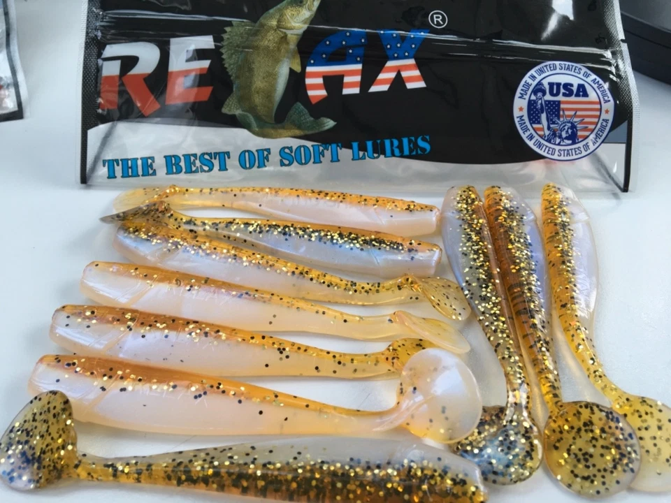 10 Gummifische  Relax Kopyto 4 King Shad 12cm 0,98€/St. NEU !!!! Set 21 - Bild 1 von 1