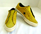 Vintage Converse One Star Sneakers Yellow Suede Ox Chuck Low Top Mens 6 Womens 8