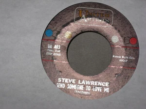 STEVE LAWRENCE OUR CONCERTO/SEND SOMEONE TO LOVE ME UNITED ARTIST 403 45 - Imagen 1 de 2