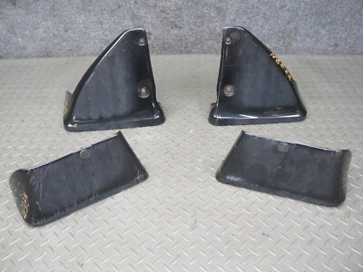 09-20 JUEGO DE 4 GUARDABARROS DELANTERO Y TRASERO IZQUIERDO DERECHO NISSAN 370Z Z34 NEGRO OEM Foto 1 de 4