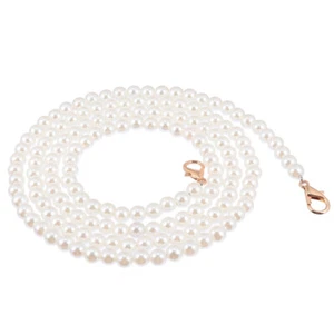 2 Pcs Inclined Cross-chain Miss Man Bag Chains for Handbags Purse Strap - Imagen 1 de 12