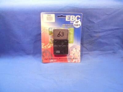 Pastillas de freno delanteras EBC FA63 para Suzuki GS550 LD/LF/LG ED/ES3 F/R NP9384 Foto 1 de 3