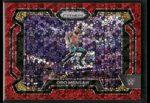 2024 Prizm WWE Oro Mensah #75 Under Card Red /99 - Picture 1 of 2