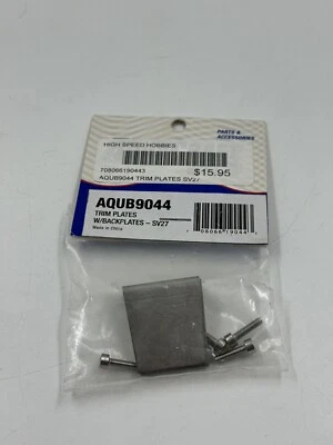 AQUACRAFT AQUB9044 Trim Plates W/Backplates SV27 NewInPack 🇺🇸Shipped - Image 1 of 2