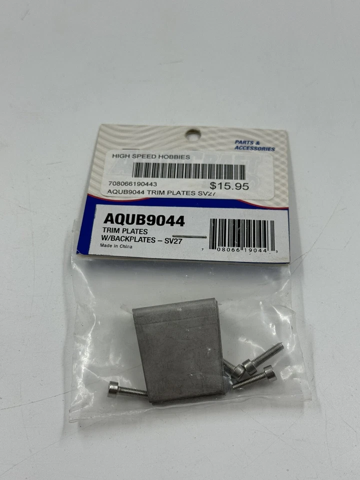 AQUACRAFT AQUB9044 Trim Plates W/Backplates SV27 NewInPack 🇺🇸Shipped - Image 1 of 2
