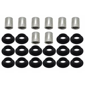 For Arctic Cat 400 454 500 650 4X4 All 4 Shocks Bushing Bearing Kit Top & Bottom - Picture 1 of 12