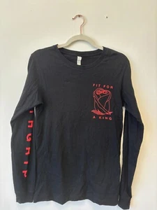 Fit For A King Deathgrip Dead Memory schwarzes Langarm-T-Shirt Small - Bild 1 von 6