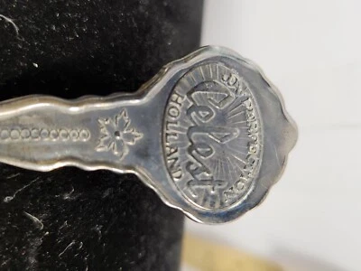 Cuchara enchapada en plata del Parque Nacional de Yosemite de colección hecha en Bend Oregon Foto 1 de 4