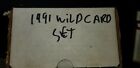 1991 Wild Card Football Set Complete #1-156 Nm John Elway Barry Sanders Bo