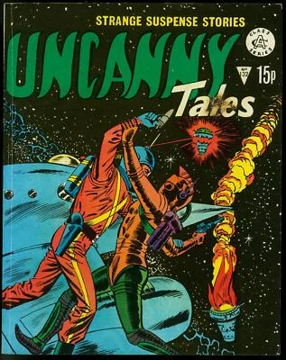 Uncanny Tales #132 - Cómic británico Marvel/Atlas de ciencia ficción y misterio en muy buen estado - Foto 1 de 2