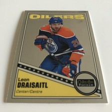 NHL Card, Leon Draisaitl, Retro OPC Platinum 2019-20, Edmonton