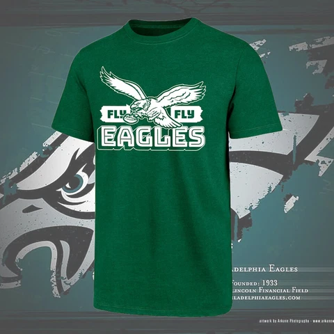 SALE!! Philadelphia Eagles Team Throwback Club T-Shirt Unisex S-5XL Gift Fans Cover
