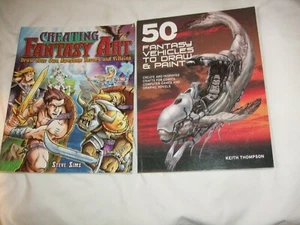 Creating Fantacy Art/50 Fantasy Vehicles To Draw & Paint CI - Picture 1 of 4