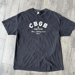 Vintage CBGB New York Home Of Underground Rock shirt L Mint Condition - Picture 1 of 7