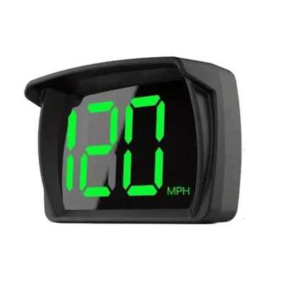 MPH Speed HD Accessory ABS HUD Head Up Display Smart Car Digital GPS Speedometer - Image 1 of 4