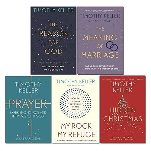 Timothy Keller 5 Books Collection Set (Hidden Christmas, Prayer | Timothy Keller - Image 1 of 1