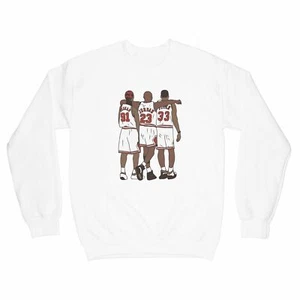 Jordan Pippen Rodman Sweatshirt Chicago Basketball Sweatshirt - Bild 1 von 7