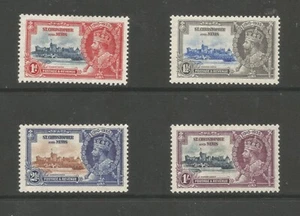 ST KITTS_NEVIS THE. Juego de jubileo de plata GV 1935 RECIÉN MONTADO COMO NUEVO - Imagen 1 de 2