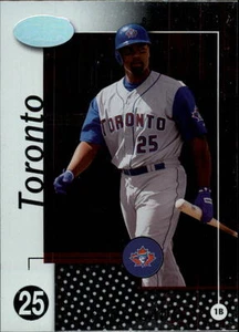 2002 Leaf Certified Toronto Blue Jays Team Set Vernon Wells Carlos Delgado 5 - Bild 1 von 1