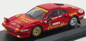 MODELLINO AUTO STATICO BEST MODEL FERRARI 308GTB RALLY CATALUNYA 1985 CABA 1/43 - Foto 1 di 5
