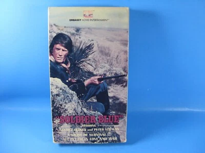 VHS: Soldier Blue (1979): Candice Bergren, Peter Strauss: Embassy Video - Image 1 of 4